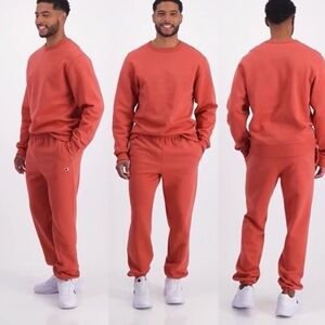 Champion Coral Orange Sweatpants XXL